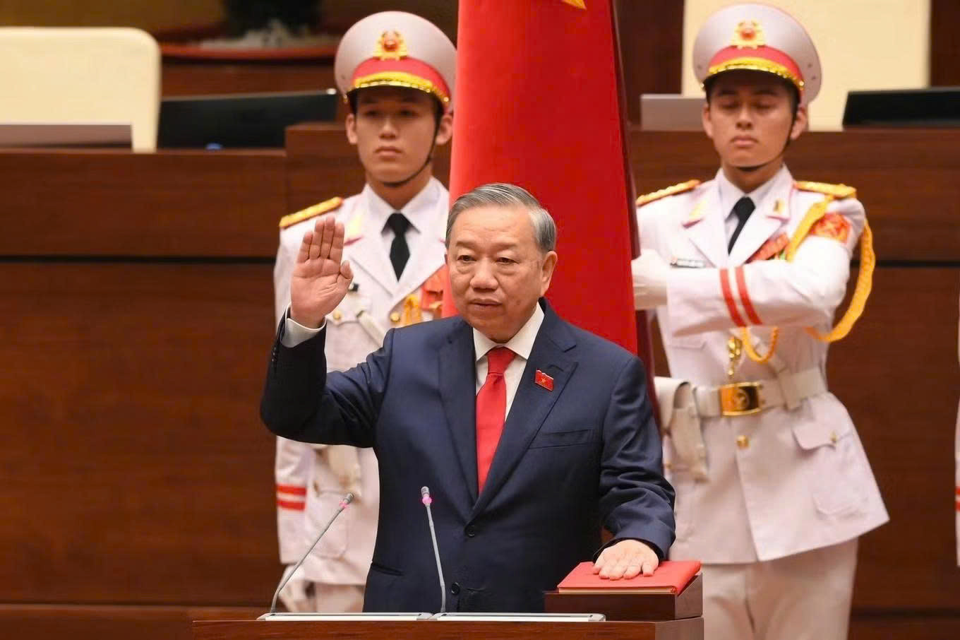 Chủ tịch nước Tô Lâm tuyên thệ, phát biểu nhậm chức